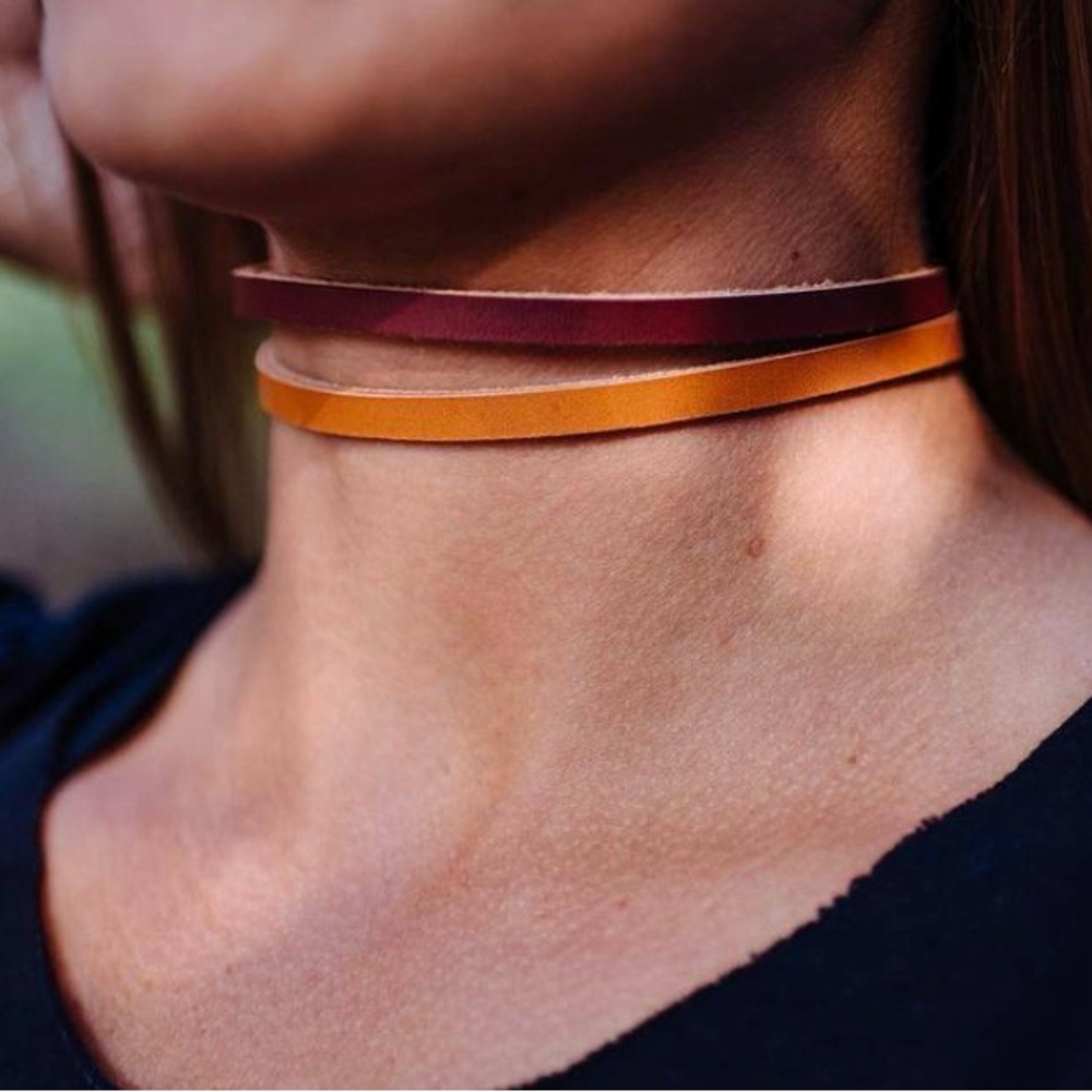 Tribe Kelley Leather Choker